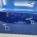 BMW X1 SERIES COMPLETE BOOTLID TAILGATE TRUNK BLUE C31 U11