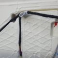 BMW X1 SERIES REAR SEAT BENCH SOFA LEATHER BLACK 5A59DD6 U11