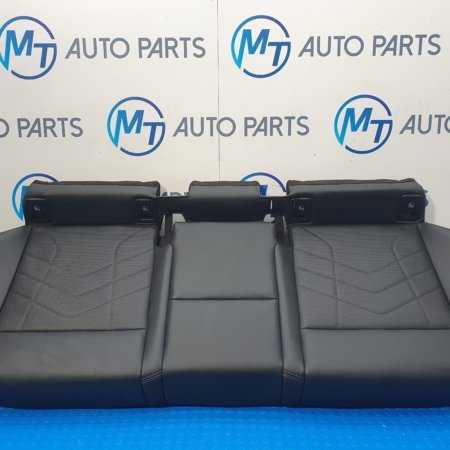 BMW X1 SERIES REAR SEAT BENCH SOFA LEATHER BLACK 5A59DD6 U11
