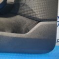 BMW X1 SERIES DOOR CARD PANEL FRONT LEFT SIDE VEGANZA LEATHER BLACK U11