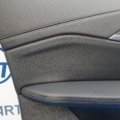 BMW X1 SERIES DOOR CARD PANEL FRONT LEFT SIDE VEGANZA LEATHER BLACK U11