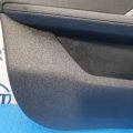 BMW X1 SERIES DOOR CARD PANEL FRONT LEFT SIDE VEGANZA LEATHER BLACK U11
