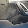 BMW X1 SERIES DOOR CARD PANEL FRONT RIGHT SIDE VEGANZA LEATHER BLACK U11