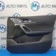 BMW X1 SERIES DOOR CARD PANEL FRONT RIGHT SIDE VEGANZA LEATHER BLACK U11