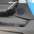 BMW X1 SERIES DOOR CARD PANEL REAR LEFT SIDE VEGANZA LEATHER BLACK U11