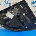 BMW X1 SERIES DOOR CARD PANEL REAR LEFT SIDE VEGANZA LEATHER BLACK U11