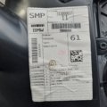 BMW X1 SERIES DOOR CARD PANEL REAR LEFT SIDE VEGANZA LEATHER BLACK U11