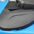 BMW X1 SERIES DOOR CARD PANEL REAR RIGHT SIDE VEGANZA LEATHER BLACK U11