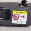 BMW X5 SERIES SUN VISOR LEFT PASSENGER SIDE 5A2A147 G05 F95