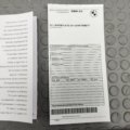 BMW X1 SERIES OWNERS MANUAL HANDBOOK WALLET SERVICE POUCH 5A389F6 U11
