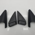 BMW 6 SERIES F06 F12 F13 FRONT CORNER MOULDINGS SET 7217489 7217490