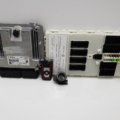 BMW B47D20A ENGINE ECU SET WITH KEY FOB 8475350 8733501